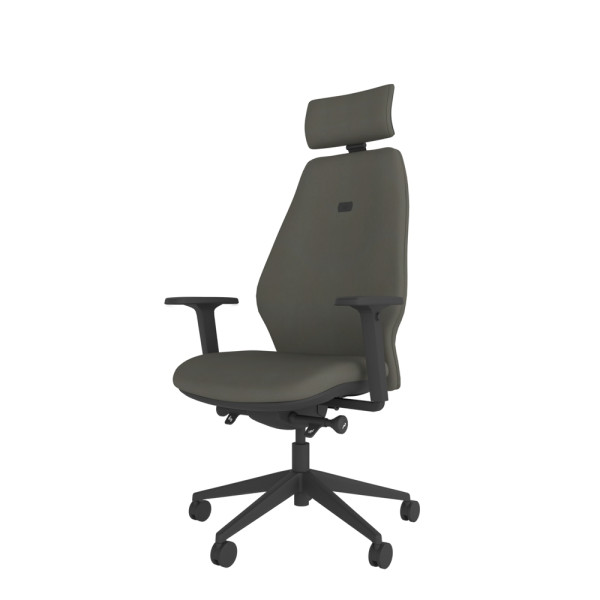 Solo High Back Small Seat Chair With Headrest